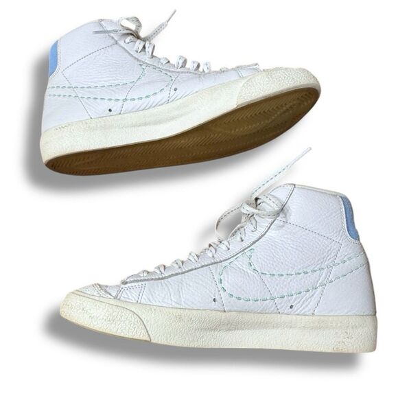 Nike Blazer Mid 77 White Orange Lilac Fashion Shoe DX2350-100 Women’s Size 7.5 - Picture 6 of 10